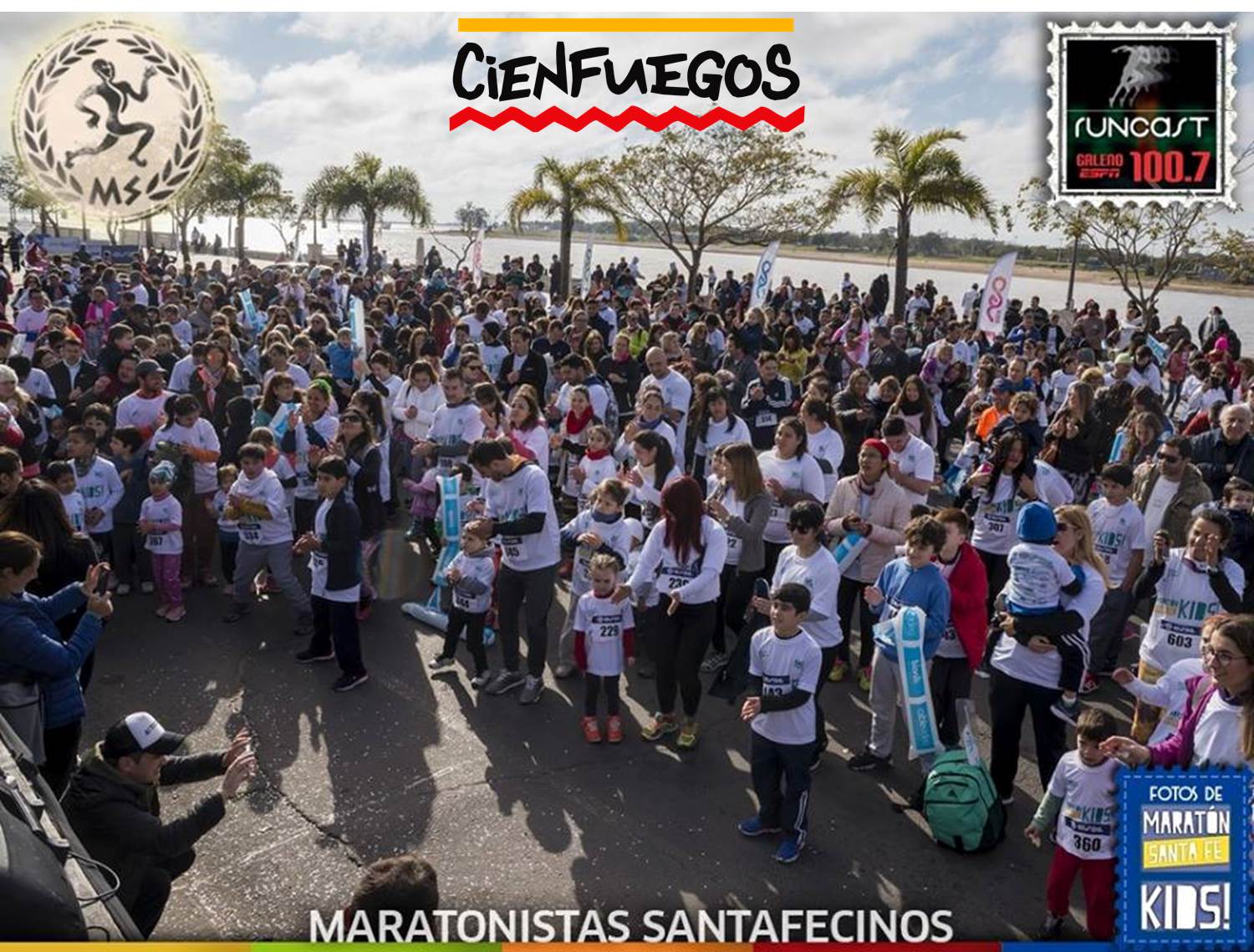 Cienfuegos junto a la Maratn Santa Fe Kids 2018
